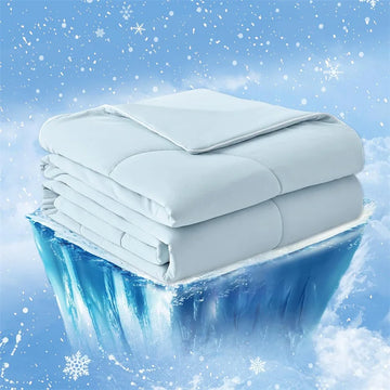 High Quality Cooling Comforter, Lightweight Smooth Air Condition Blanket Summer Quilt