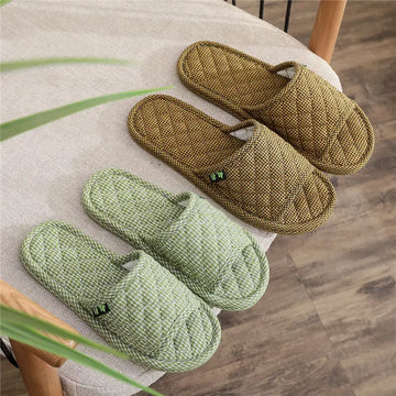 New Cotton Sole Slippers, Silent Floor, Indoor Soft Sole, Machine Washable