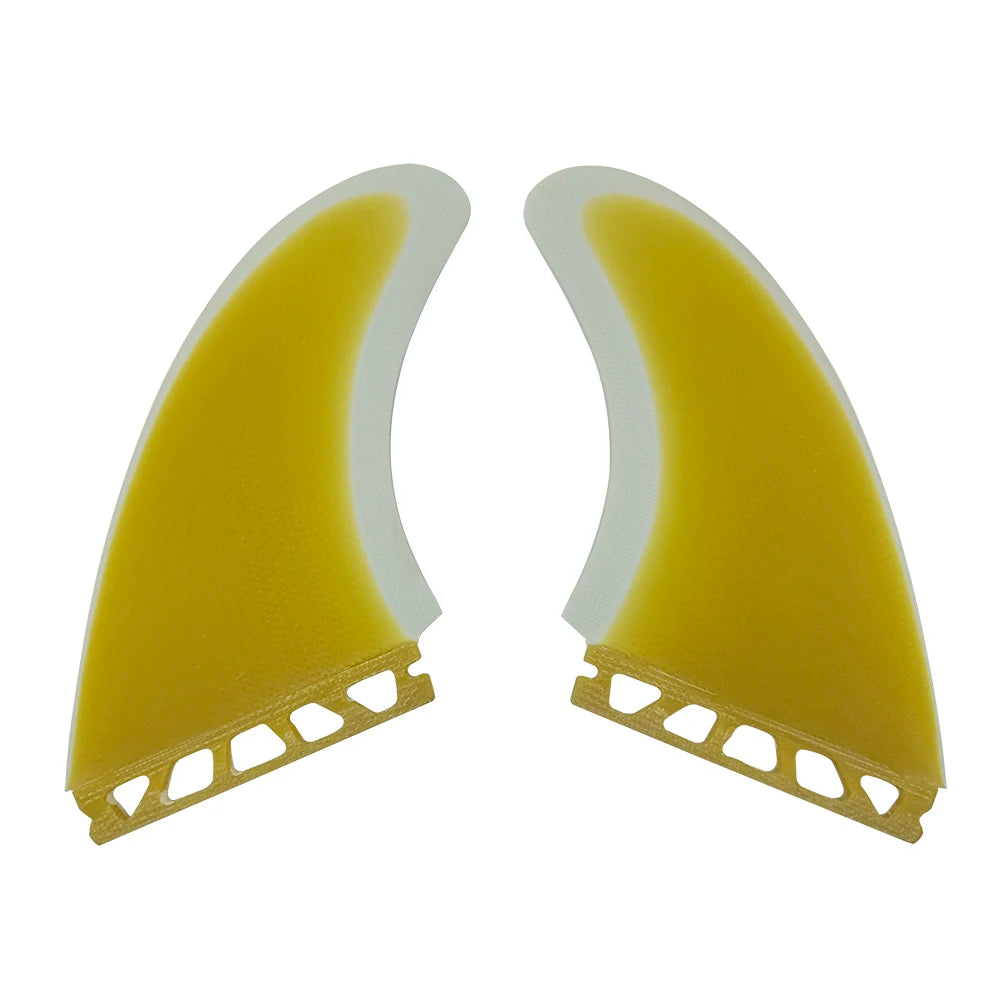 2 Fins UPSURF FUTURE MR TWIN FINS Fiberglass High Performance Surfboard Fins