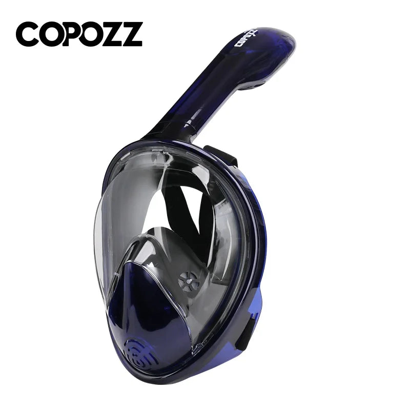 COPOZZ Scuba Underwater Hunting Diving Mask Anti Fog Snorkel Mask Breathing