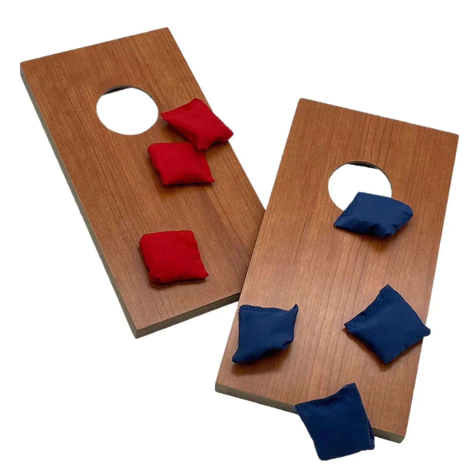 2Pcs Cornhole Set Outdoor Game Mini Desktop Cornhole Portable Tabletop