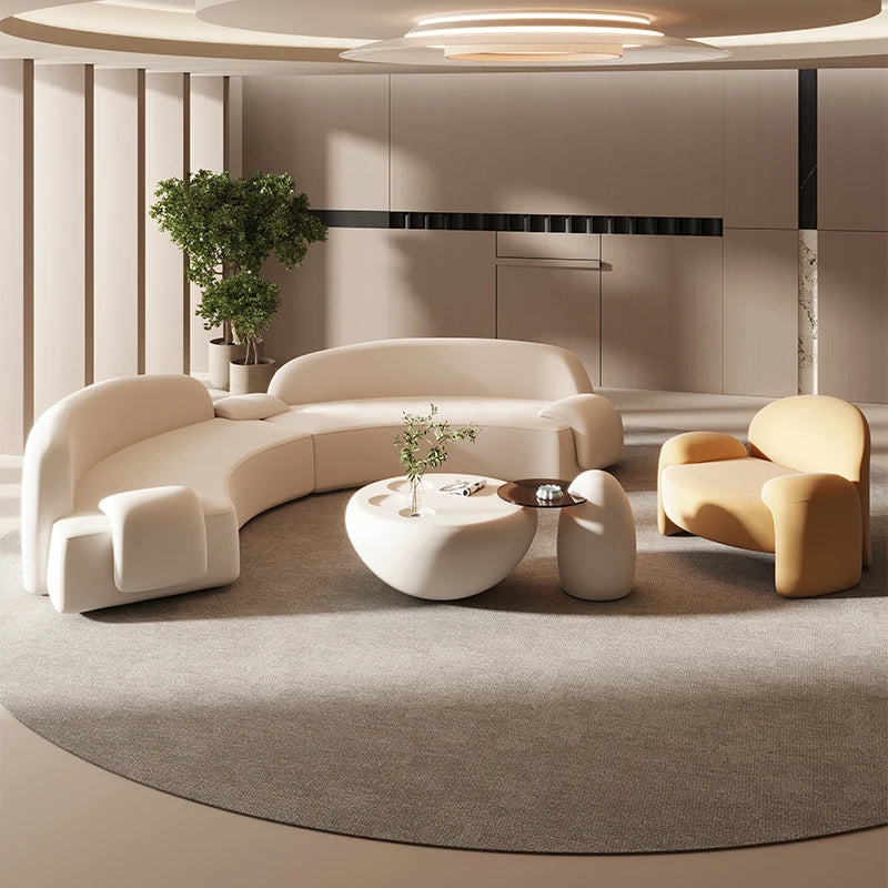 Corner Cloud Living Room Sofas Puffs Lazy Cute Recliner Outdoor Sofa Love Seat White Designer Bedroom Divano Trendy Furniture