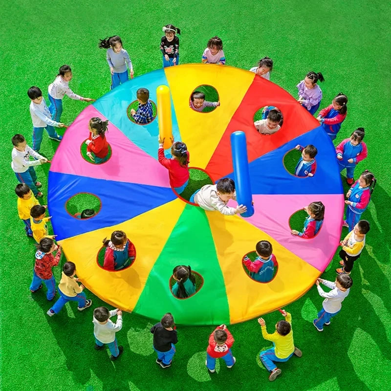Multi Person Interaction Outdoor Toy Whack-a-mole Rainbow