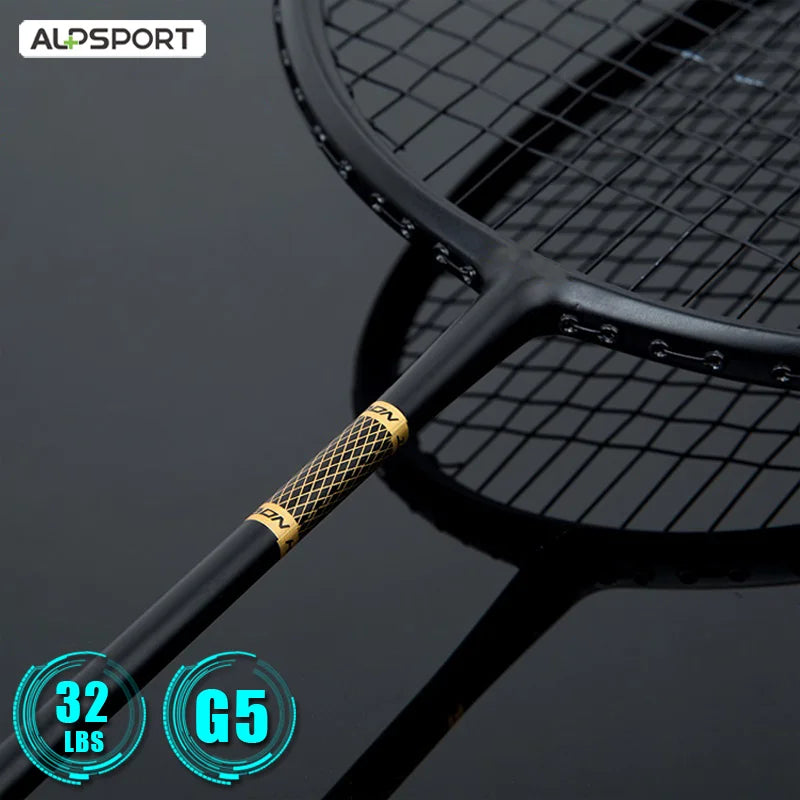 ALP ZJ2.0 Pro 4U 85g 100% Carbon Fiber + Titanium Alloy Badminton Racket